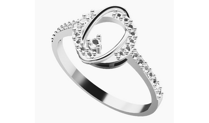 Diamond Ring 18K Gold Tri-Color – Design 23