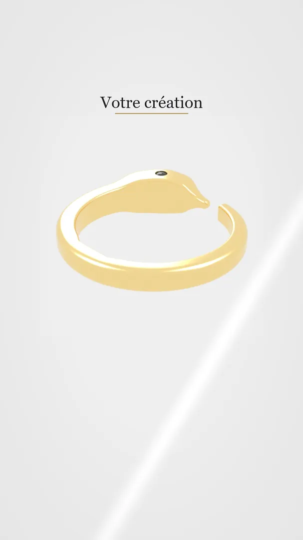 Ring · 18K yellow gold · Size EU 54
