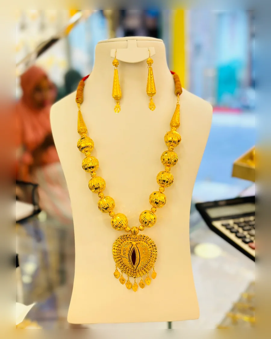 Comorian kidani necklace in 21K gold