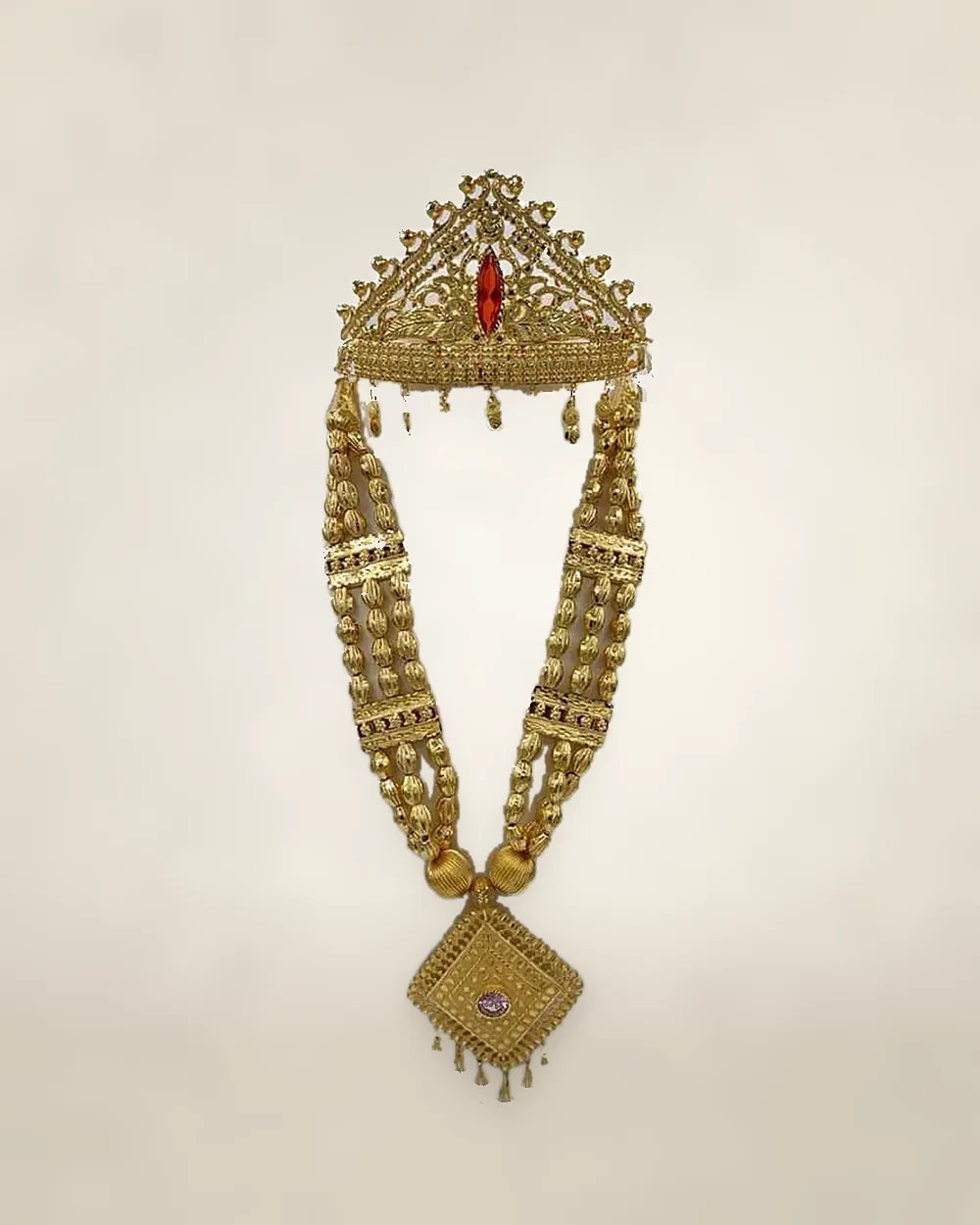 Tourousse 3 lignes: traditional Comorian gold set by 7 Rain Jewellery