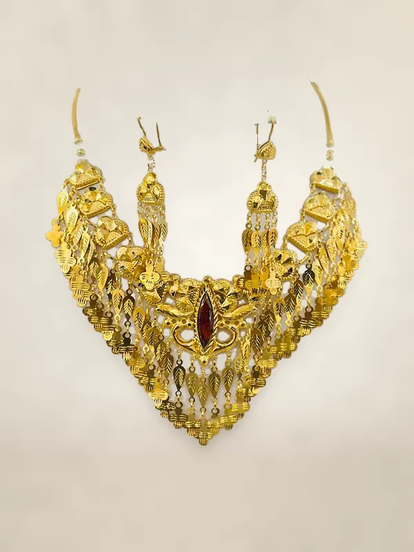 Collier avec boucle 22 g / ensemble 27 g