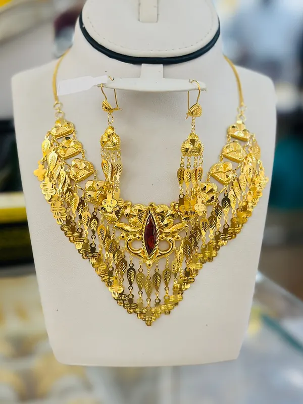 Collier avec boucle 22 g / ensemble 27 g